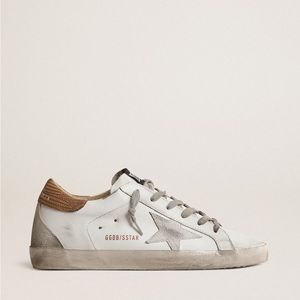 Golden Goose Super-Star LTD sneakers with lizard-print heel tab size 39